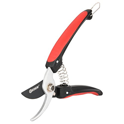Eden 39005 Bypass Pruning Shears, 5/8 inch cutting diameter for Stems and branches - size: 5/8 Inch Diameter