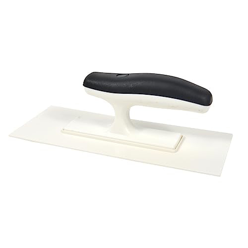Nichiyo Plastic Finishing Trowel with Comfortable Grip Handle - color: D2209h