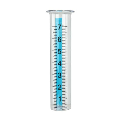BinaryABC 8.3" Glass Rain Gauge Replacement Tube, Outdoor Rain Meter
