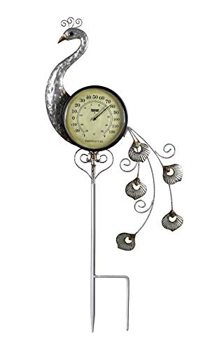 Poolmaster 54581 Outdoor Decoration Garden Stake, Peacock, Multi - style: Peacock