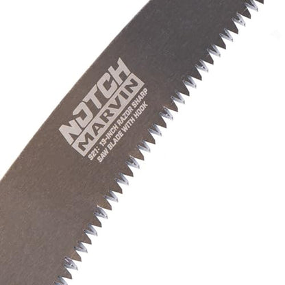 Notch S21 330mm (13") Tri-Edge Pole Saw Blade w/Hook - size: 13-inch (330mm) with Hook