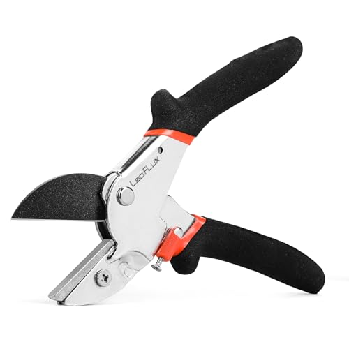 LeafLux Anvil Pruning Shears Replacement set, Including one Blade, one Anvil, Built-in Spring,Screws and Nuts，SK5 blades that are easy to clean and cut For 1108S and 1108 - color: 1108's Blade