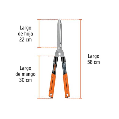 TRUPER TB-19 7 1/2" Tubular Handle "Classic" Hedge Shears