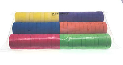 Clone Collars 2 inch Neoprene Inserts, 6-Colors-Mixed, Pack of 72 - color: 6-colors-mixed