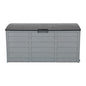 VINGLI 75 Gallon Outdoor Storage Box, Grey - color: Grey
