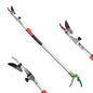 GARTOL Pruner for Garden, Cut Upto 1 Inch & Hold Telescopic Pole Pruner, Fruit Picker with Rotating Blade Head, Lightweight Aluminum Extendable Handle for Tree Branch Cutter, 6.23-10.5 FT, Silver - size: 6.23-10.5 FT