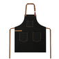 Unisex Heavy Duty Chef Apron w/Adjustable Strap & Large Pockets - color: Black 003