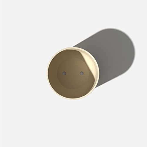 Veradek Mason Series Lima Planter - Large Round Outdoor Planter - color: Sand, size: 10 inches