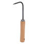 GLOGLOW Bonsai Tool Root Pick Rake Gardening Manganese Steel Hook with Ergonomic Wooden Handle