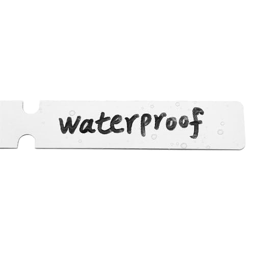 150 Pack Plant Labels Plastic Tree Tags, White