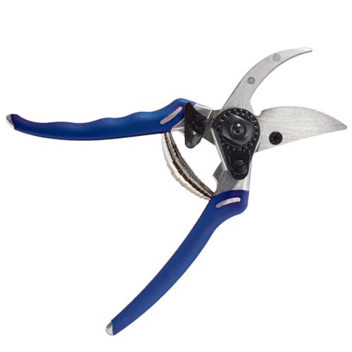 Dramm 18095 ColorPoint Bypass Pro Pruner, Sharp Pruners for Gardening, Heavy Duty Handheld Clippers - Blue - color: Blue, style: Modern