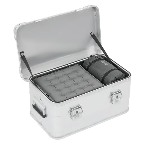 Aluminum Overland Storage Box, Outdoor Storage Bin (Silver, 30L/8Gal) - color: Silver, size: 30L/8Gal