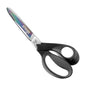 LIVINGO 9" Heavy Duty all Purpose Stainless Steel Scissors, (Grey/Black) - color: Grey