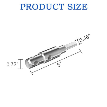 Two Stage Auger Adapter Ice Auger Kit