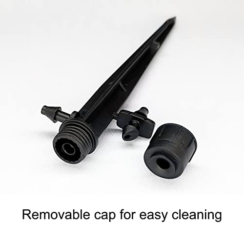 Topiverse Drip Irrigation Emitters, Circle Spray, 0-20 GPH - size: 50