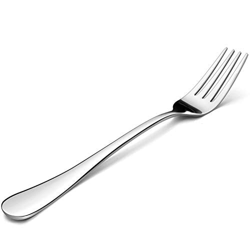 HaWare 12-Pieces Stainless Steel Dinner Forks Set, 8 inches - size: 12-Piece Dinner Forks