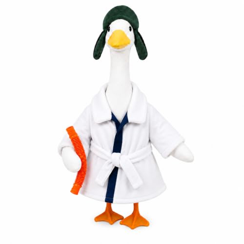 Christmas Porch Goose Outfits for Garden Lawn Porch Holiday Decoratio - size: D-Christmas02