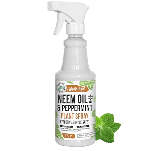 Mighty Mint Neem Oil & Peppermint Plant Nutrient Spray, 16 oz - size: 16 fl oz