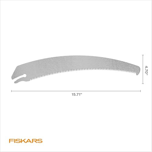 Fiskars XtendControl X1 Replacement Pruning Saw Blade, Curved, 15"