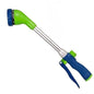 GREEN MOUNT Watering Wand, 16 Inches Sprayer Wand with 8 Watering Patterns for Lawn and Garden Use - color: Blue-green