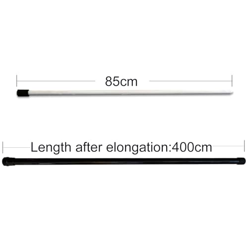 HENGDA KITE Bird Scarer Hawk Flying Kite ONLY 4M Pole Without Kite