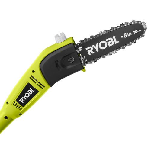 RYOBI 8 in. 6 Amp Pole Saw Chainsaw Up To 9' Reach