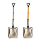 Ashman Snow Shovel with Large Scoop and Heavy Duty Handle (2 Pack) - size: 2 Pack, style: Snow Shovel