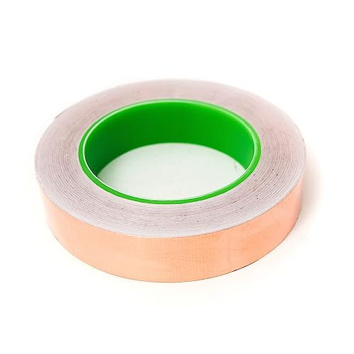 Bertech Copper Foil Tape with Conductive Adhesive, 1 Inch x 36 Yards - size: 1 Inch