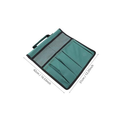 Garden Pouch,Foldable Portable Garden Kneeler Bench Kneeling Bag Gardening Tools Storage Stool Multiple Storage Pouch