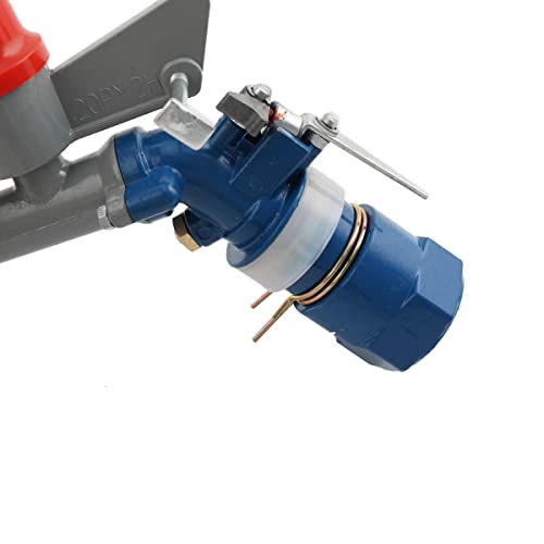 1'' Agriculture Irrigation Spray Gun Sprinkler Large-Area Irrigation Spray Gun Garden Farm Watering Sprinkler 360° Adjustable Watering for Farms, Orchards, Tea Gardens, Forestry - size: 1 inches, Pack of 1