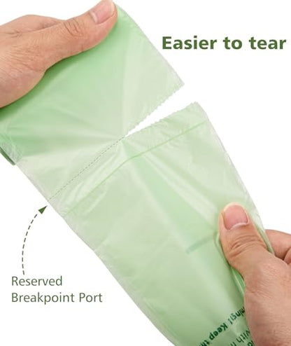 AYOTEE Small Compost Bags 2.6 Gallon Trash Bag, 150 Ct, Unscented Trash bag