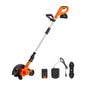 VEVOR Lawn Edger 8.8-in Blade, 20V Battery Powered Cordless Edger Lawn Tool - size: 8.8 inches