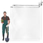 2 Pcs Large Winter Plant Cover Freeze Protection with Drawstring - size: 70.8’’x82.7’’ 2PCS
