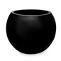 Marlo Fiberstone Round Planter, Smooth Matte Finishes (L, Black) - color: Black, size: 21.3"D x 16.5"H