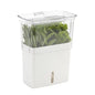 Cole & Mason Fresh Herb Keeper - Acrylic Storage Container for Refrigerator - Storage for Herbs & Vegetables for Fridge - Fresh Herb Keeper - size: Fresh Herb Keeper