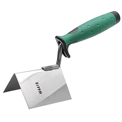 Drywall Corner Tool - Outside Corner Trowel Stainless Steel - size: external