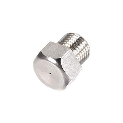 uxcell G1/4 Mist Nozzle - 0.7mm Orifice Dia Brass Fine Atomizing Spray Tip