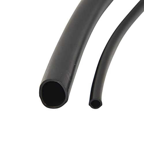 Raindrip 016005P 1/4-Inch Drip Irrigation Supply Tubing, 50-Foot, for Irrigation Drippers, Drip Emitters, and Drip Systems, Black Polyethylene - size: 50 Ft, style: Polyethylene