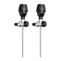2 Pack Gear Drive Sprinkler 360° Rotating Metal Spike Base Yard