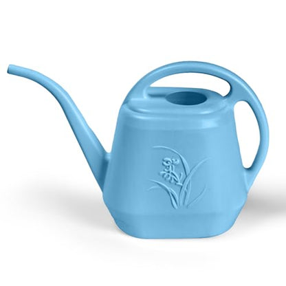 Plastic Watering Can - SkyBlue Color - 1 Gallon - color: Skyblue