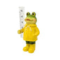 Resin Frog Rain Gauge Outdoor Weather Measurement Tool Garden Yard
