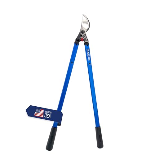 Hickok Heavy Duty Loppers for Tree Trimming – 30" Branch Cutter & Pruning Shears with Long Handle | Lightweight Aluminum Tree Trimmer | Professional-Grade Pruner Made in USA