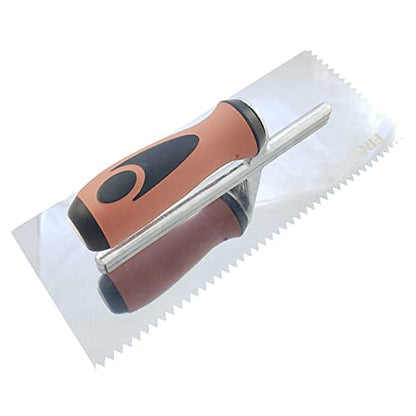 Frosch Stainless Steel Square Notch Trowel (7-PACK) - size: 7-Pack