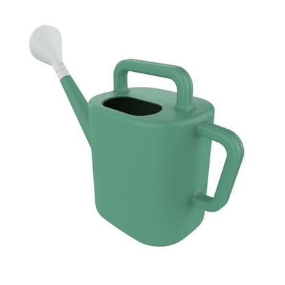 2 gal. Resin Watering Can, Green Lily
