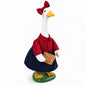 Back to School Porch Goose Outfit Teacher Costume for 23-Inch Goose Statue - color: Back to School Girl