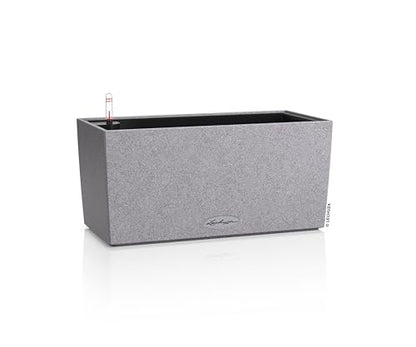 Lechuza 15434 Balconera Stone 40 Self-Watering Planter, Stone Grey - color: Stone Grey