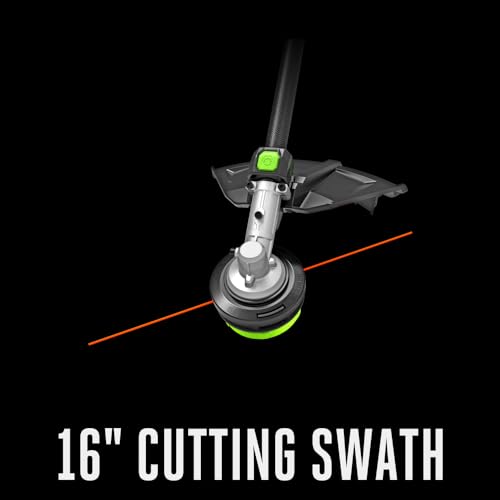 EGO STA1600 16-Inch Carbon Fiber String Trimmer Attachment with POWERLOAD™ for EGO 56-Volt Lithium-ion Multi-Head System - size: String Trimmer Attachment, style: Attachment