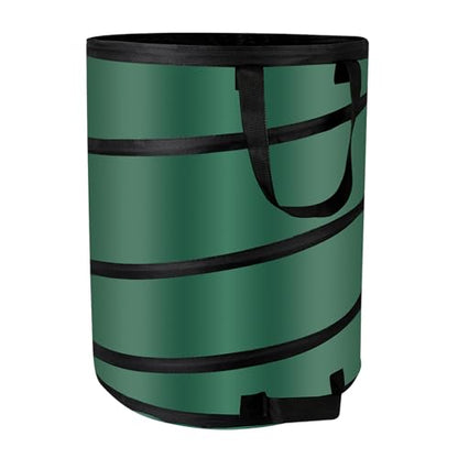 27 Gallons Pop Up Outdoor Camping Trash Can Recycle Bin Leaf Bags - size: 27 Gallons-1Pcs