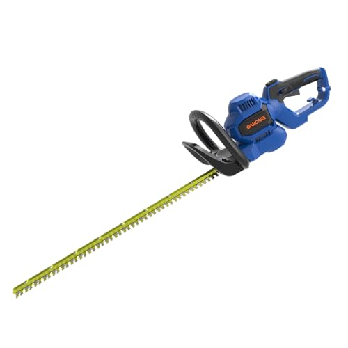 GARCARE Electric Hedge Trimmer Corded Powerful 4.5Amp 24-Inch Hedge Shears - color: black