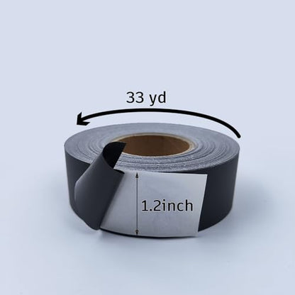 JIEHENG Light Blocking Tape 1.2 inch x 98 Feet,100% Blocking for Electronic